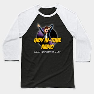 Indy In-Tune Radio (Dark Tee) Baseball T-Shirt